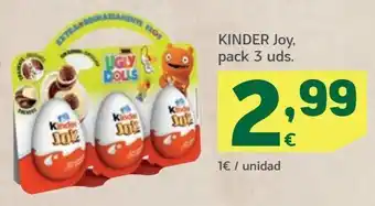 HiperDino Huevo de chocolate kinder oferta