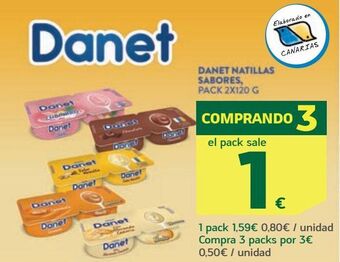 HiperDino Natillas danet oferta