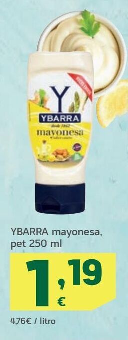 HiperDino Mayonesa ybarra oferta