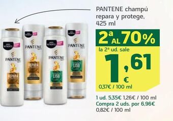 HiperDino Champú pantene oferta