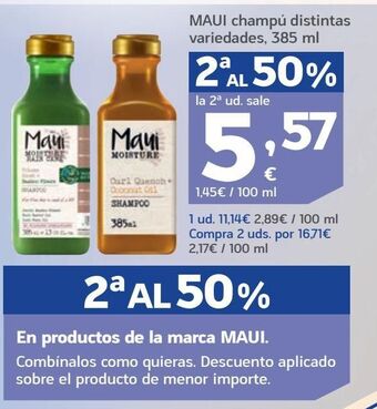 HiperDino Champú oferta