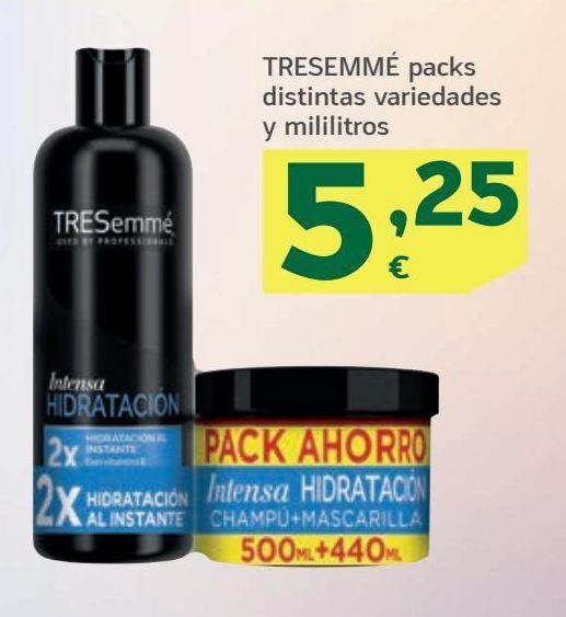 HiperDino Productos apple tresemmé oferta