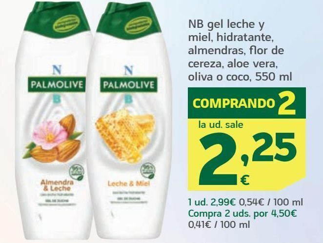 HiperDino Gel de baño nb oferta