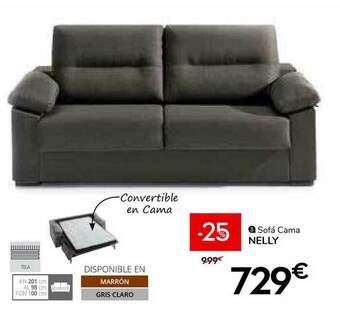 Conforama Sofá Cama Nelly oferta