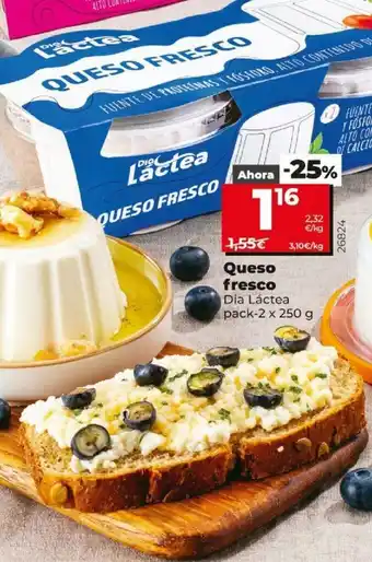 Dia Queso fresco Dia láctosa 2 x 250g oferta