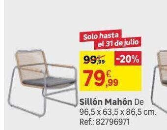 Leroy Merlin Sillón mahón oferta