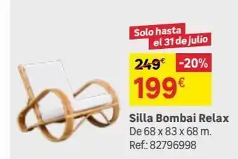 Leroy Merlin Silla bombai relax oferta