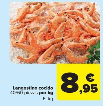 Carrefour Market Langostino cocido oferta