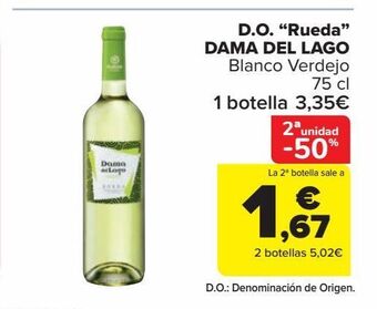 Carrefour Market D.o. rueda dama del lago oferta
