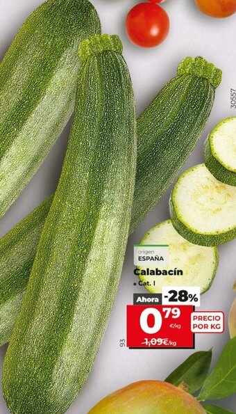 Dia Calabacín oferta