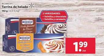 Lidl Tarrina de helado oferta