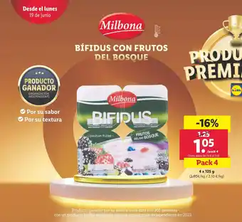 Lidl Milbona oferta