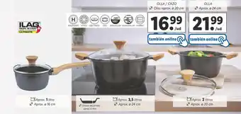 Lidl OLLA/CAZO Olla: aprox. Ø 20 cm oferta