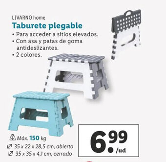 Lidl Taburete plegable oferta