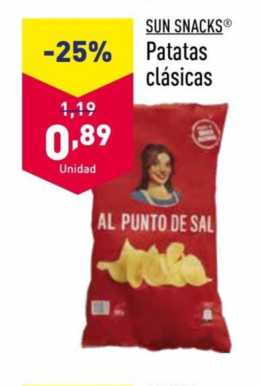 ALDI Patatas clásicas oferta