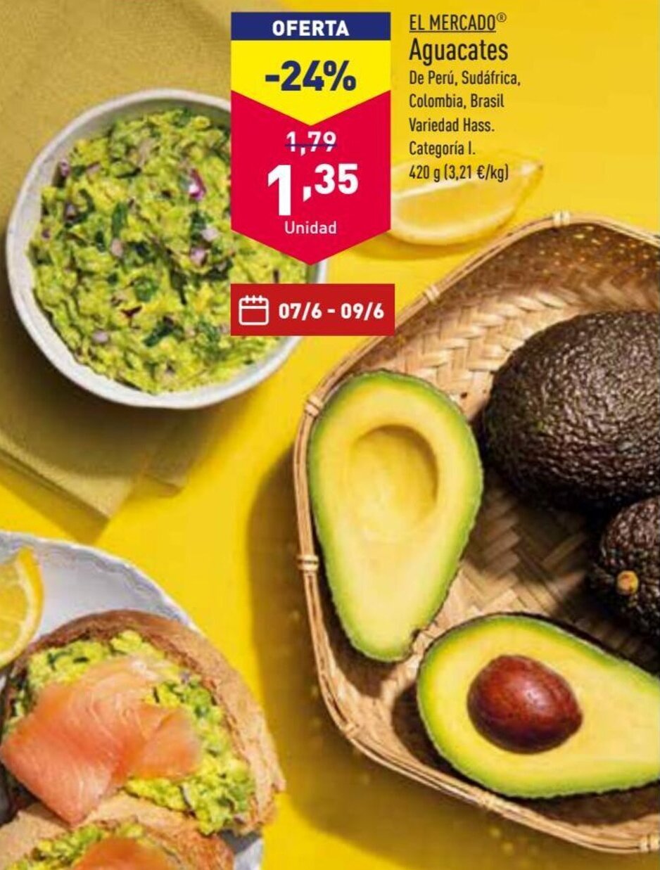 ALDI Aguacates oferta