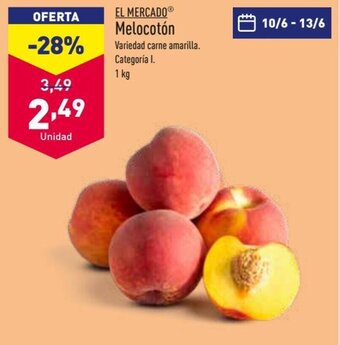 ALDI Melocotón oferta
