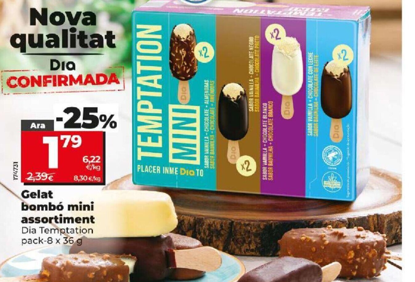 Dia Gelat bombó mini assortiment oferta