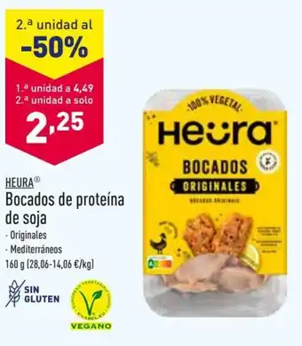 ALDI Bocados de proteína de soja oferta