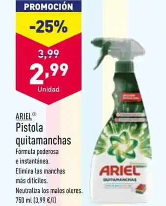 ALDI Pistola quitamanchas oferta