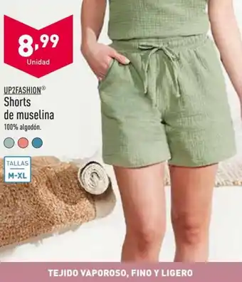 ALDI Shorts de muselina oferta