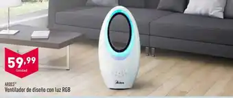 ALDI ARDESⓇ Ventilador de diseño con luz RGB oferta