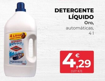 SPAR DETERGENTE LÍQUIDO oferta