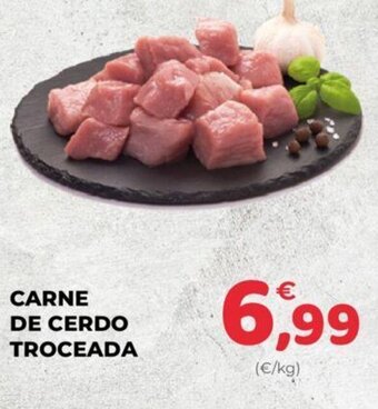 SPAR CARNE DE CERDO TROCEADA oferta