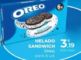 SPAR HELADO SANDWICH oferta