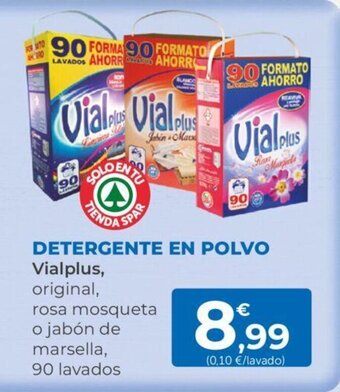 SPAR DETERGENTE EN POLVO Vialplus, oferta