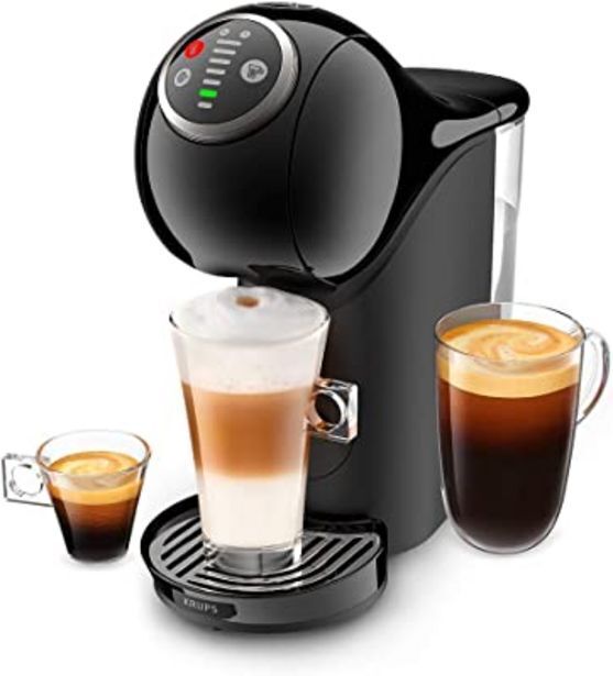 Amazon Nescafé dolce gusto - krups genio s plus kp3408, cafetera espresso y otras bebidas en cápsula, automática, negra oferta