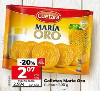 Dia Galletas Maria Oro 800g oferta