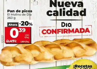 Dia Pan de picos 260g oferta