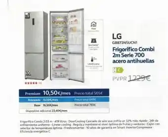 Movistar Frigorífico combi chocapic oferta