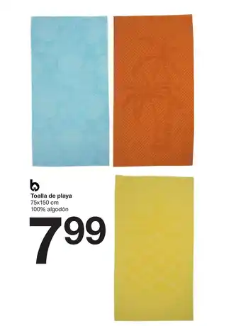 Zeeman Toalla de playa oferta