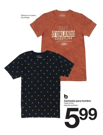 Zeeman Camiseta para hombre oferta