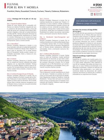 Catai Fluvial  por el rin y mosela  frankfurt, mainz, dusseldorf, colonia, cochem, tréveris, coblenza, rüdesheim.  salidas: domingo oferta