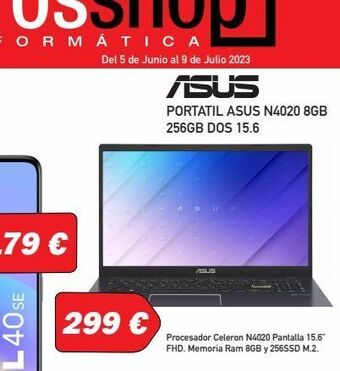 Microsshop Portátil asus oferta