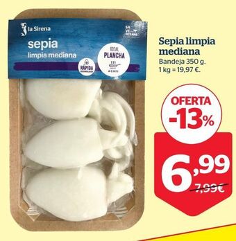 La Sirena Sepia oferta