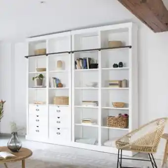 Banak Importa Tand estantería de madera blanca oferta