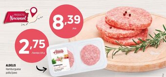 Coviran ALDELIS Hamburguesa pollo/pavo oferta