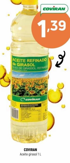 Coviran COVIRAN Aceite girasol 1 L oferta