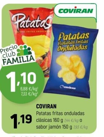 Coviran COVIRAN Patatas fritas onduladas oferta
