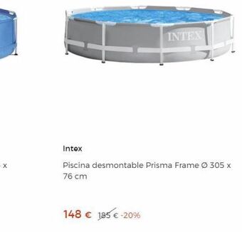 BriCor Piscina desmontable intex oferta