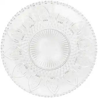 Action Plato de vidrio con relieve oferta