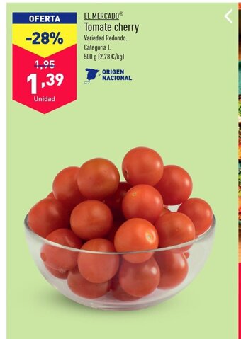ALDI EL MERCADOⓇ Tomate cherry oferta