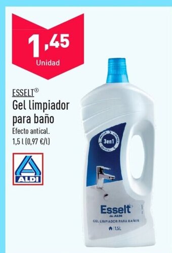 ALDI ESSELTⓇ Gel limpiador para baño oferta