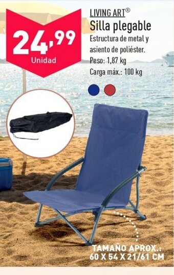 ALDI LIVING ARTⓇ Silla plegable oferta