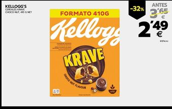 BM Supermercados Cereales kellogg's oferta