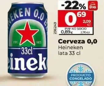 Dia Cerveza sin alcohol heineken oferta